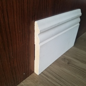 Sơn lót trang trí <span class=keywords><strong>MDF</strong></span> Ốp chân tường/Ván chân tường khuôn thông cho ứng dụng trong nhà - Product Image 2