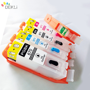 PGI770 CLI771 Hộp Mực Rỗng Cho Canon PIXMA TS5070 TS6070 TS8070 Hộp Mực Refill Với Chip Auto Reset - Product Image 6