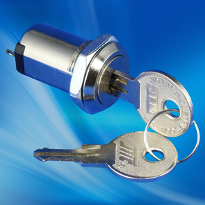 Interrupteur rotatif à clé plat de grande taille avec fonction de verrouillage marche/arrêt - Product Image 5