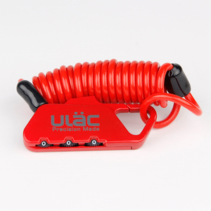 <span class=keywords><strong>Candado</strong></span> de Acero <span class=keywords><strong>para</strong></span> Bicicleta, Mini <span class=keywords><strong>Candado</strong></span> Plegable de 1.2M <span class=keywords><strong>para</strong></span> Mochila, <span class=keywords><strong>Casco</strong></span> de Ciclismo, Cable <span class=keywords><strong>para</strong></span> Bicicleta con Combinación de 3 Dígitos ULAC - Product Image 3