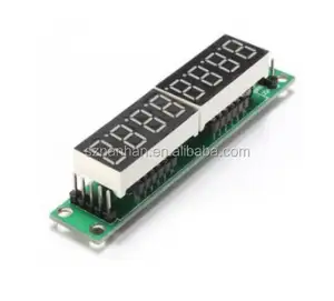 8-digit Red LED display module MAX7219 LED display supports cascade eight serial 3 IO port control