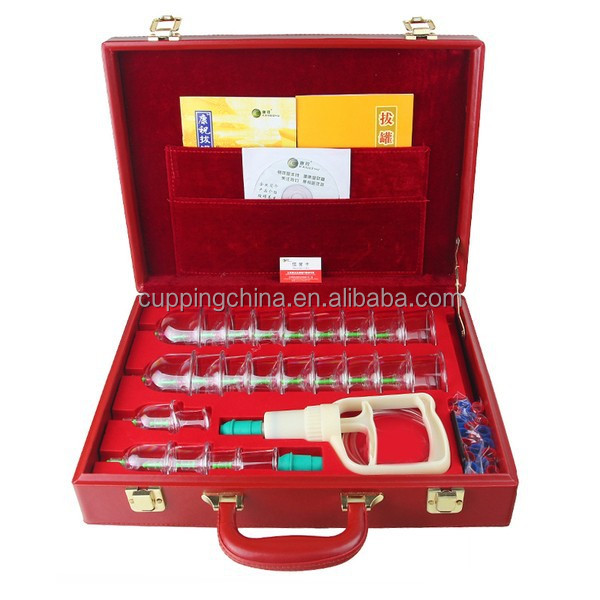 Высокое качество с магнитами и нагнетанием физических банок Kangzhu, 24 чашки, одобренные наборы банок