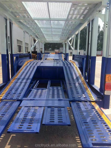 Alta calidad china doble pisos 8 unidades sedanes 2/3 ejes de transporte de coches semi remolque - Product Image 4