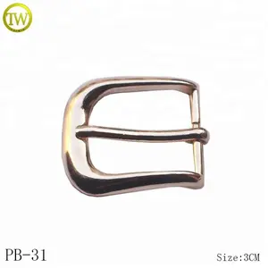 Western Belt Buckle Customized High Quality Men Simple Pin Metal Belt Buckle 30mm
