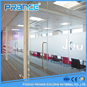 <span class=keywords><strong>The</strong></span> internationalization of high transparent glass partition office glass partitions - Product Image 2