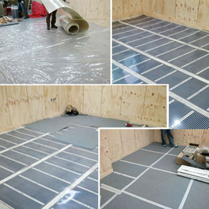 Elemento calefactor bajo el suelo de alta eficiencia Sunny Warm Prevención de chispas eléctricas Película de calentamiento de carbono - Product Image 1