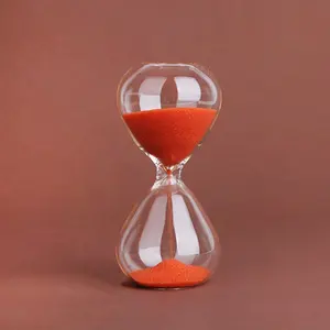 Günstige Werbe bunte Sanduhr transparent 2 Minuten Sand Timer Sanduhr kreative Uhr für Kinder