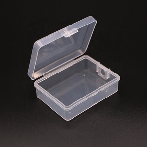 Vente en gros Boîte <span class=keywords><strong>de</strong></span> matériel <span class=keywords><strong>de</strong></span> pêche à la carpe étanche <span class=keywords><strong>de</strong></span> qualité alimentaire à motif carré transparent clair Boîtes d'emballage en plastique PP personnalisées - Product Image 4