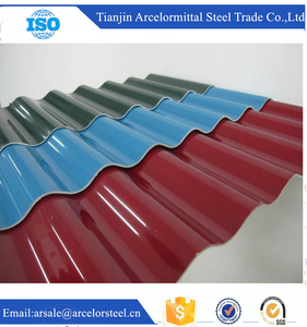 Commerce Assurance Premier Qualité DX52D PPGI Prélaqué Ondulé Feuille De Toiture Ral Couleur Z30 Gros Alibaba Achats - Product Image 2