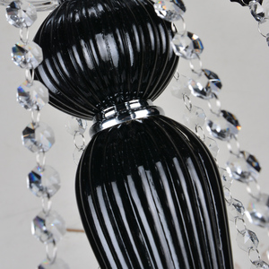 Modern European Crystal Chandelier K9 Glass Prisms E12 Remote Control Adjustable Height for Luxury Living/<strong>Dining</strong> Room <strong>Lighting</strong> - Product Image 5