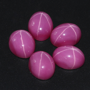 Piedra de rubí sintético de alta calidad, Estrella - Product Image 4