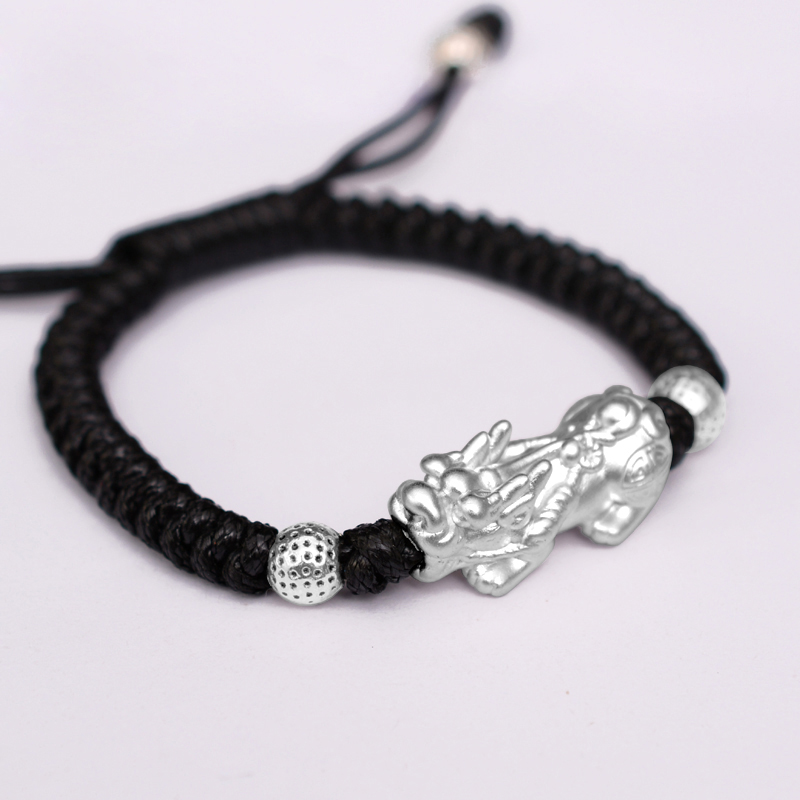 Silver Black Rope