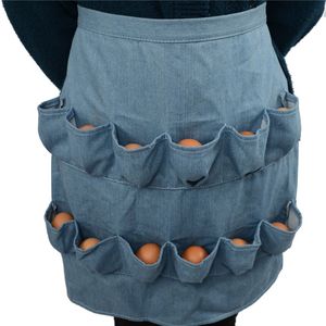 Huevo Reunión y recoger <span class=keywords><strong>delantal</strong></span> Denim gallina huevo <span class=keywords><strong>delantal</strong></span> para los hombres y las mujeres - Product Image 1