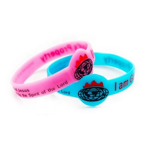 Silikon Nigeria Gummi Werbe armbänder <span class=keywords><strong>Glow</strong></span> in the Dark <span class=keywords><strong>Hand</strong></span> bänder mit einzigartigem Stil - Product Image 4
