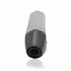 Silenciador de motocicleta Universal de 51mm de acero inoxidable de 1000cc, silenciador de carreras de Motocross de motor grande, escape al por mayor - Product Image 6