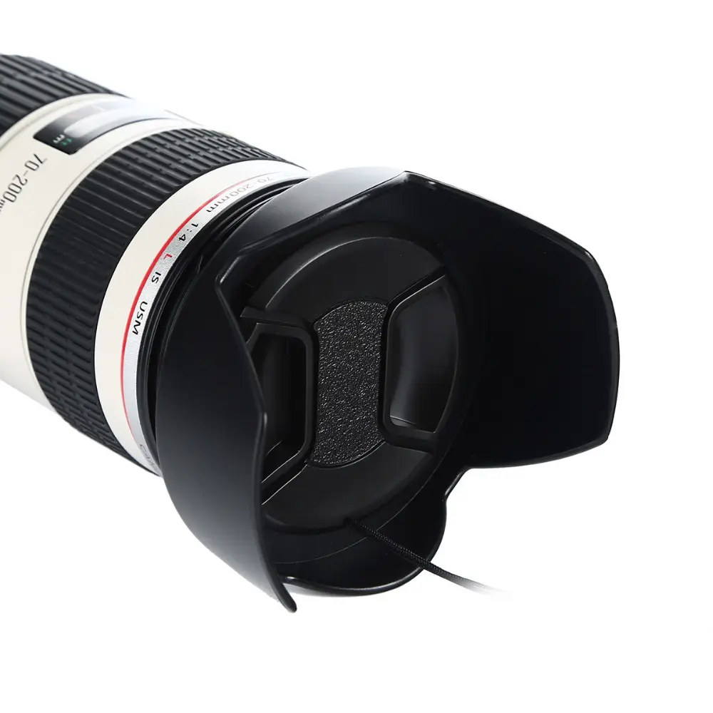 K&F Concept High Quality Camera Lens Hood Lens Cap