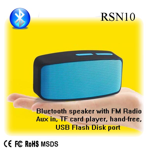 Fcc громкоговоритель компоненты водонепроницаемый бассейн с плавающей bluetooth-динамики для оптовая продажа RSN10