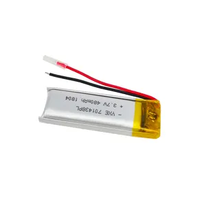 3.7 v 480 mah rc 锂聚合物电池 701540 电笔