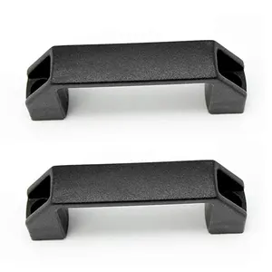 Custom OEM Industrial ABS Reinforced Nylon U And Bridge Shape Black Plastic Pull Handle