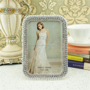 Khung Ảnh Kim Loại Bạc, Khung Ảnh Thiếc Trang Sức, Khung Ảnh Thiếc Cổ Điển - Product Image 5