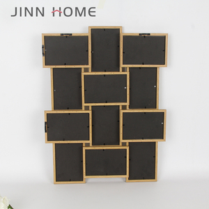 Cổ Điển Tùy Chỉnh 4-6 <span class=keywords><strong>Inch</strong></span> Gỗ Khung Ảnh <span class=keywords><strong>12</strong></span>-Mở Trang Trí Tường Treo Cắt Dán Câu Đố Nhà Tường Gắn Kết Hình Ảnh Hình Ảnh - Product Image 5