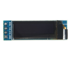 0.91 pouces 128x32 I2C IIC Série Bleu OLED LCD Module D'affichage SSD1306 Conducteur - Product Image 2