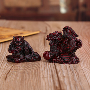 Ornement de singe en résine de style <span class=keywords><strong>Feng</strong></span> <span class=keywords><strong>Shui</strong></span>, <span class=keywords><strong>horoscope</strong></span> chinois, 12 signes du zodiaque, décoration de la maison - Product Image 4