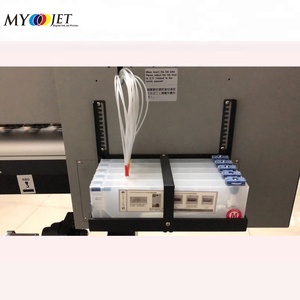 De alta velocidad de la maquina de impresion roll to roll Flex eco solvente impresora DX5 3,2 millones de doble cabeza en Delhi - Product Image 6
