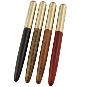 Stylo plume de luxe en bois d'ébène africain wengé acrid, caligrafia, pulpen, canates, gravure sur bois, tournage sur bois, stylos plume de calligraphie - Product Image 2