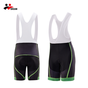 Pantaloncini in gel ecologici estivi pantaloncini traspiranti bavaglino ciclismo nuovo Design personalizzato sublimazione di alta qualità abbigliamento da ciclismo pantaloncini - Product Image 1