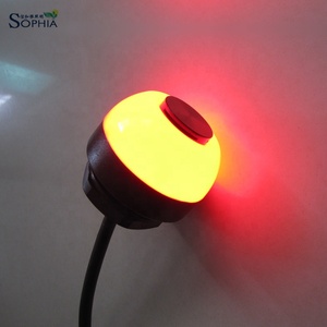 Luz indicadora de cúpula LED Sophia de 50 mm con sirena - Product Image 1