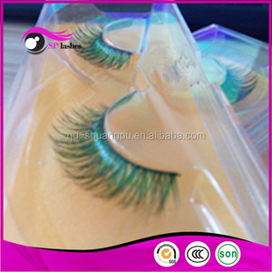 La Muestra libre Real de piel de Zorro Tiras Falsas Pestañas Falsas Pestañas Postizas - Product Image 2