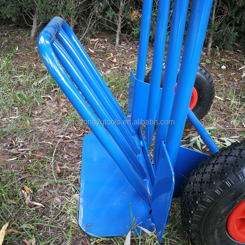 Two Wheels Construction Foldable Hand Trolley