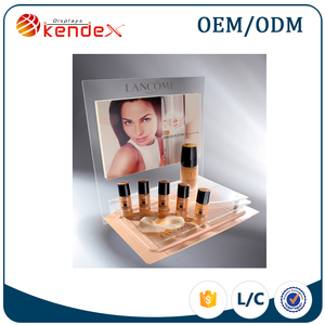 Présentoir en acrylique pour produits cosmétiques, support <span class=keywords><strong>de</strong></span> beauté, nouveau design, 1 pièce - Product Image 1