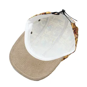 Chapeaux à 5 panneaux en gros pour hommes et femmes, style aztèque, africain, navajo, natif - Product Image 6