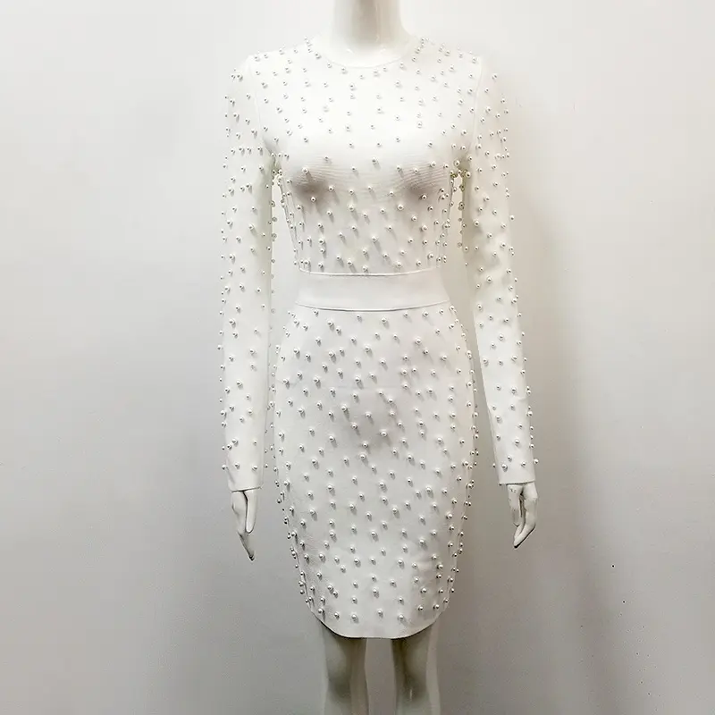 2018 European Women Fashion Midi Dress Halter Bandage Bodycon Dresses