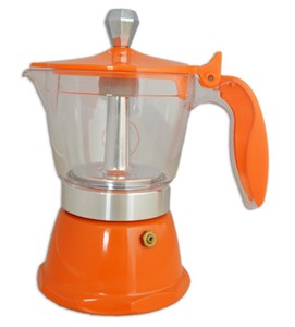 Mini presse à expresso manuelle pour cuisinière et <span class=keywords><strong>gaz</strong></span> avec bouton diamant - Product Image 3