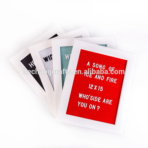 Gros Cadre En Chêne Feutre Lettre <span class=keywords><strong>Conseil</strong></span>/Bois Stand/Livraison Toile/346 Lettres Interchangeables, numéros et emojis - Product Image 4