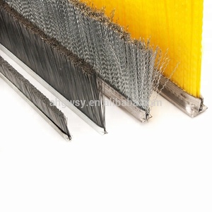Duurzaam Crimped Staaldraad Metalen Kanaal <span class=keywords><strong>Strip</strong></span> Borstel - Product Image 4