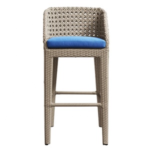 <span class=keywords><strong>Taburete</strong></span> de mimbre al aire libre moderno Bar mesa y silla - Product Image 3