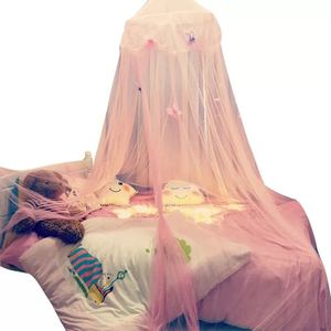 Fashiabnl Rotondo Letto Bambino Appeso Rete Zanzariera Tenda Del Capretto Letti A <span class=keywords><strong>Baldacchino</strong></span> B-ZP011
