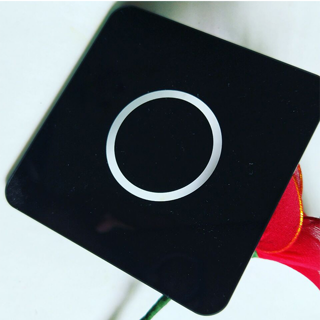 Стеклянный сенсорный выключатель для умного дома, панель из хрустального стекла, световой диммер, панель переключателя, Лицевая панель для продажи