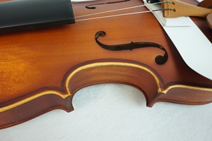 Violín sólido para principiantes mapeado a <span class=keywords><strong>precio</strong></span> barato con accesorios de madera de tono GVT03 - Product Image 3