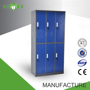 Moderno mobiliario escolar estudiante armario de <span class=keywords><strong>6</strong></span> puertas luz venta - Product Image 3