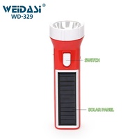 Lampe de poche multifonctionnelle haute puissance, lampe torche LED, lampe de secours, lampe solaire