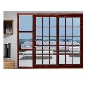 Conception de grille de <span class=keywords><strong>fenêtre</strong></span> <span class=keywords><strong>coulissante</strong></span> verticale et <span class=keywords><strong>prix</strong></span> de la <span class=keywords><strong>fenêtre</strong></span> en aluminium de nouvelle conception pour le marché népalais. - Product Image 2