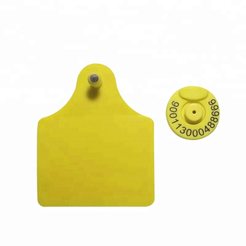 ISO FDX-B HDX визуальные Ушная бирка для животных rfid бумажник мужчины корова крупного рогатого скота Ушные бирки для отслеживания животных в новом стиле с принтом