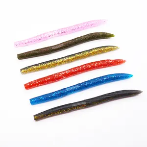14.2cm 8g Free Sample Soft Fishing Lure Plastic Senko Worm Molds