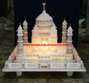 Magnifique pièce en marbre du Taj Mahal - Product Image 1
