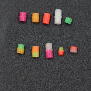 Bộ Thu Hút Silicon Phát Sáng, Hạt Bi 3Mm/4Mm/5Mm/6Mm/8Mm/10Mm, Màu Đơn, Hai Màu - Product Image 5